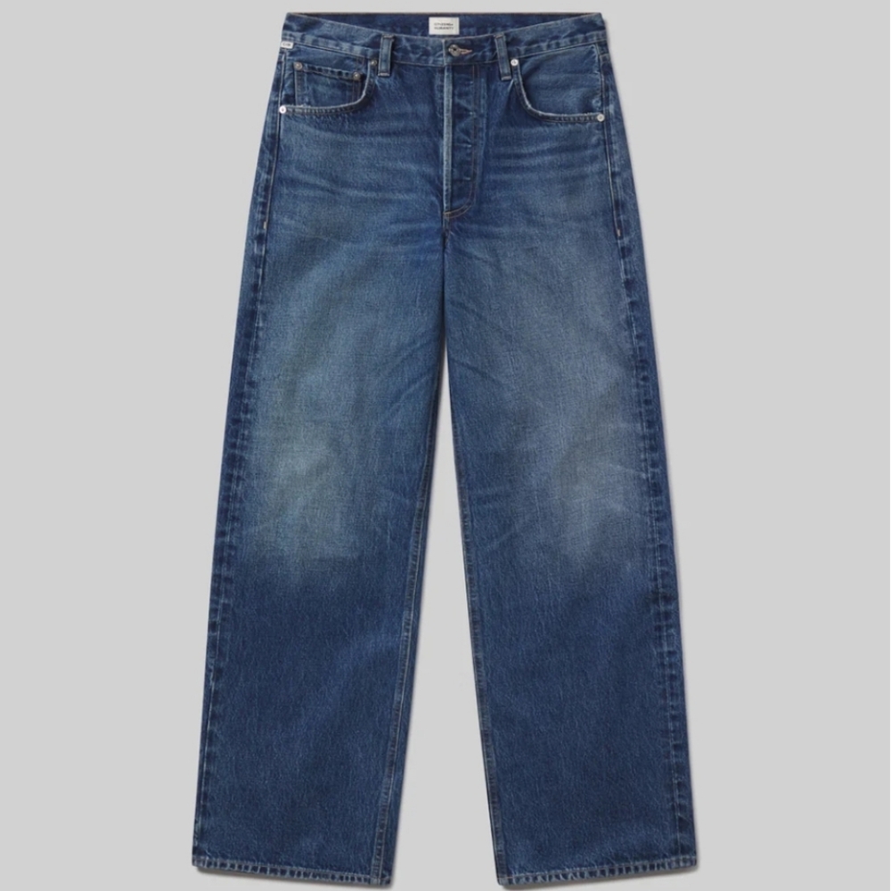 Citizens Of Humanity Premium Vintage Ayla Baggy Crop Petite In Clarmont